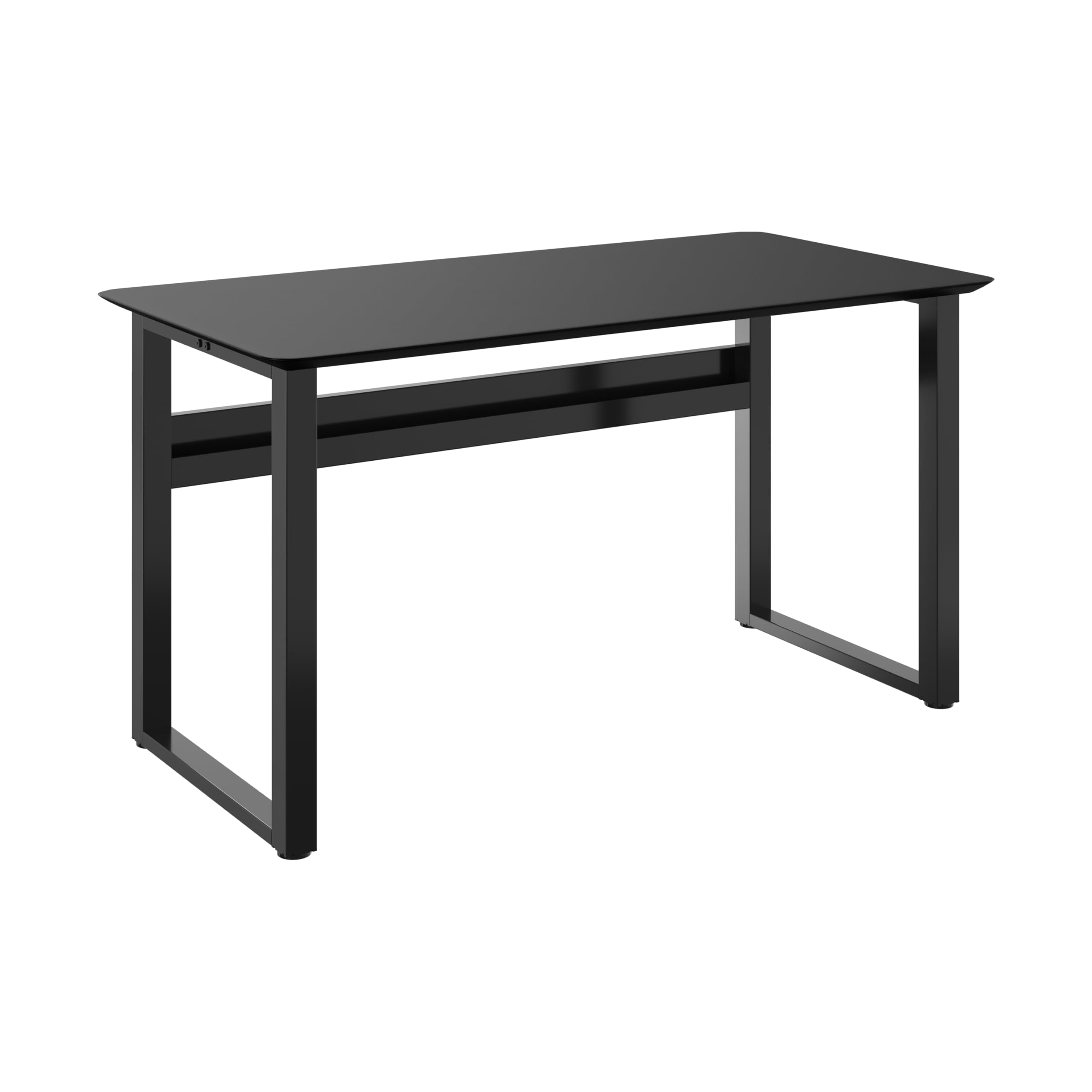 Seville Classics Airlift® 54" Writing Desk – Sturdy Computer Table, with Steel Frame, Cable Management, Large Work Surface, Home Office, Gaming, Art, or Student Desk, Black/Black - Image 8